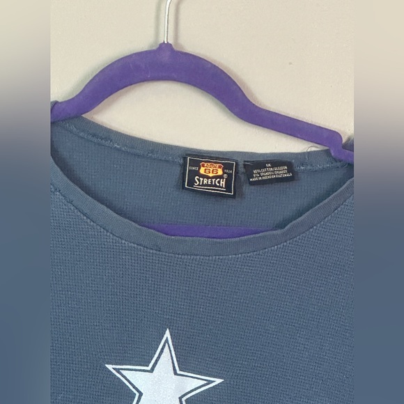 Route 66 Dallas Cowboys Waffle Shirt - Picture 5 of 5